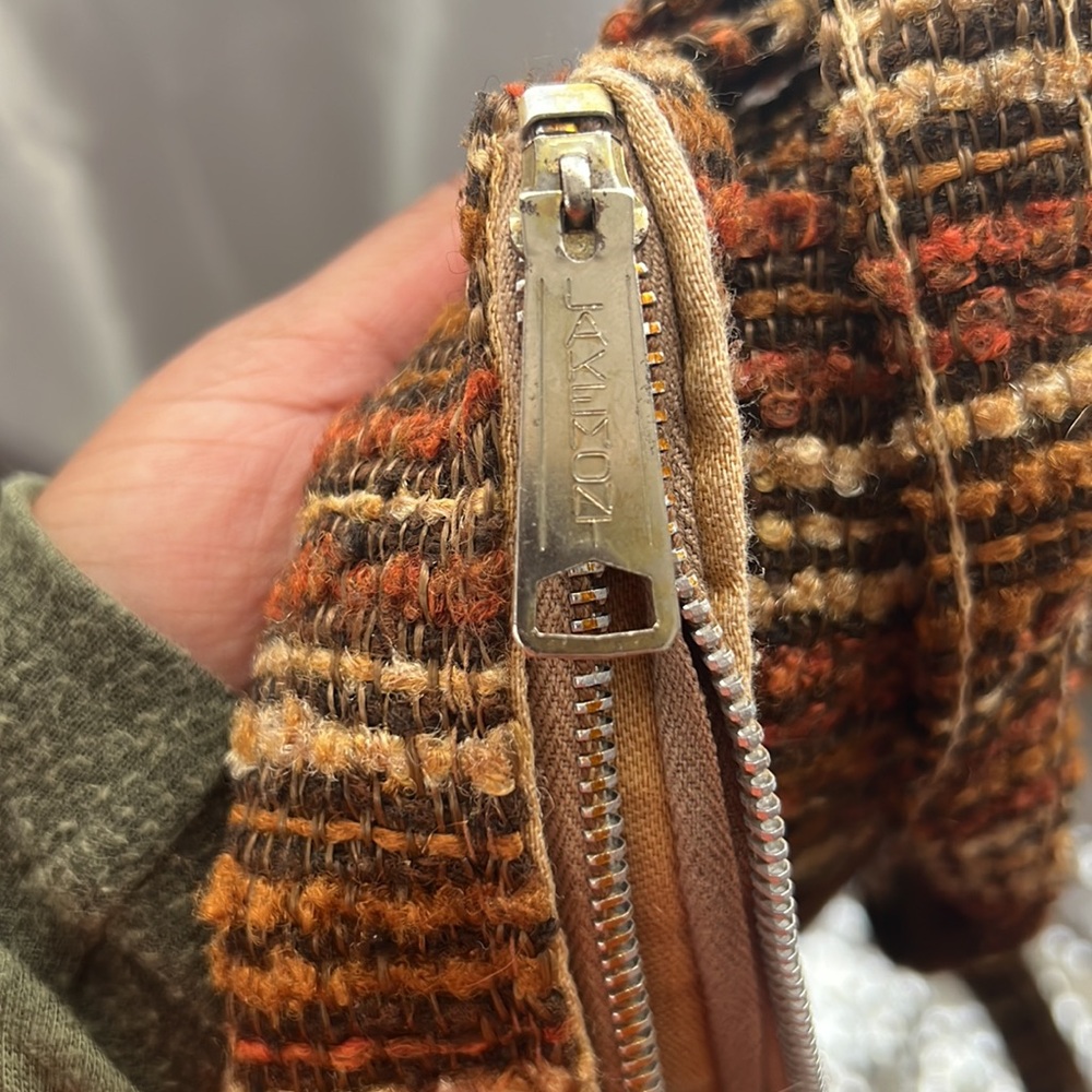 Unique Vintage Textured Bag - image 6